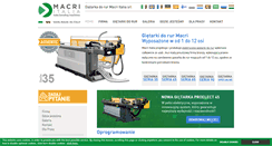 Desktop Screenshot of macri-italia.pl